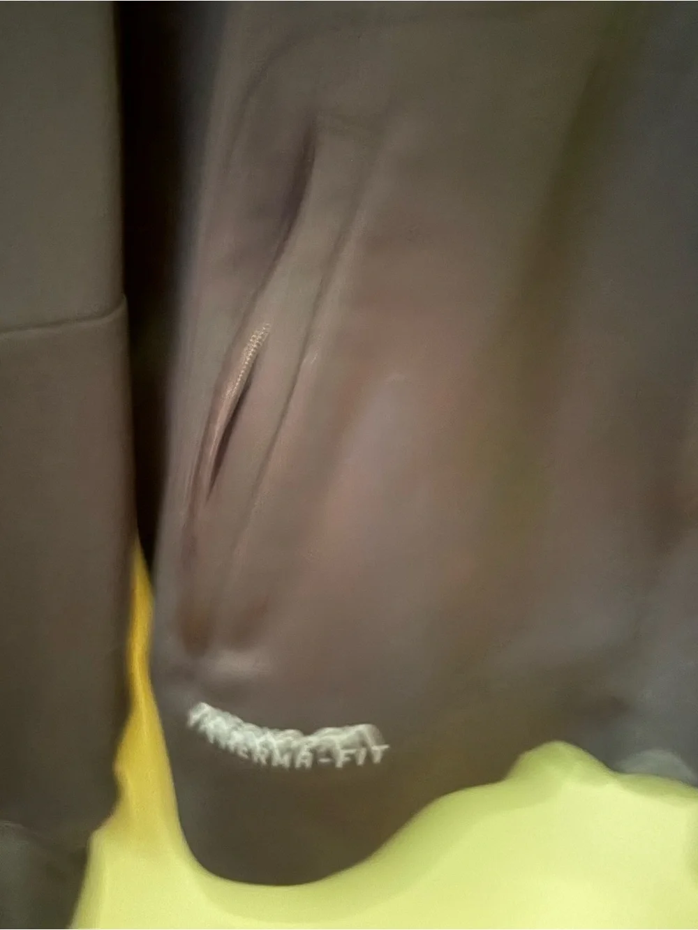 Nike Black Hoodie with Neon Yellow Swoosh